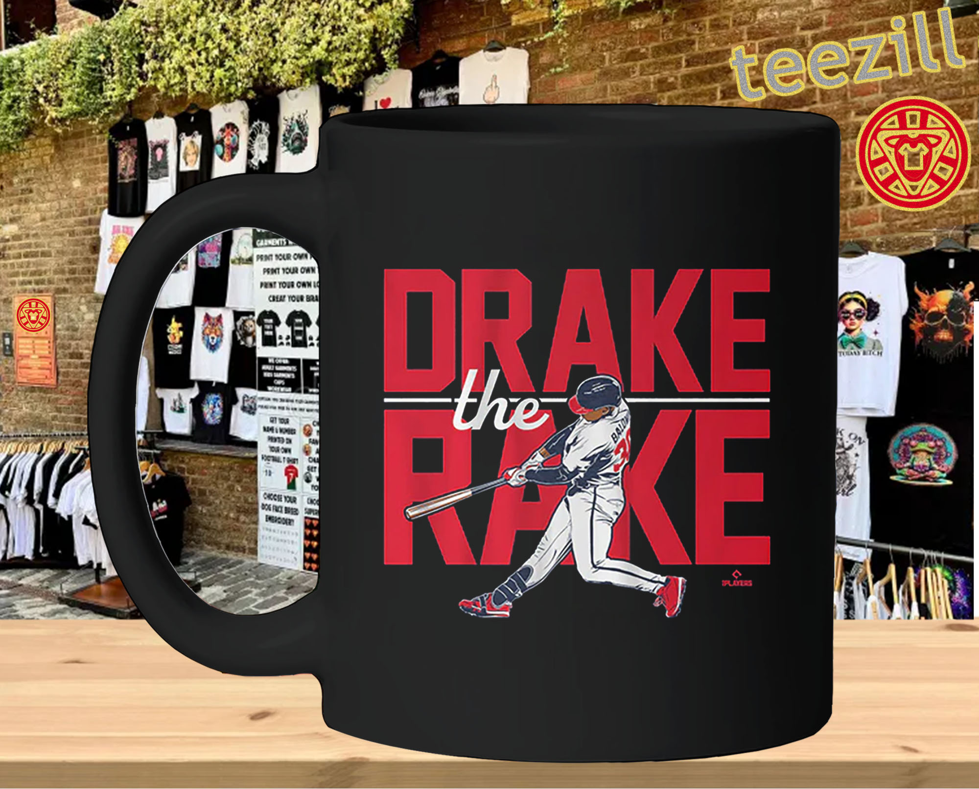 Drake The Rake Shirt-mug-design