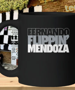 Fernando Flippin' Mendoza QB1 Fans Gear mug-design