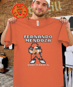 Fernando Mendoza Shirt – Vegas Retro Baller Pixel Design