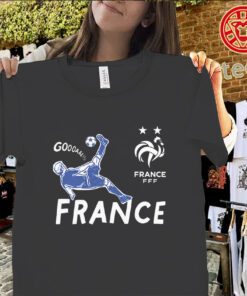 France National Team Impression Artwork Shirt-classic