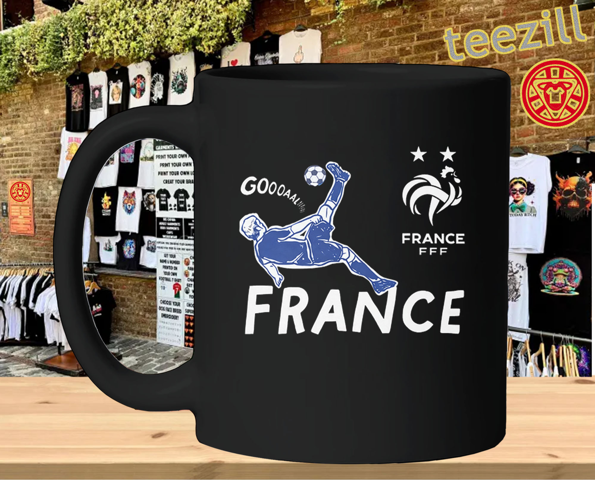 France National Team Impression Artwork -mug-design