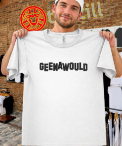 Geena Davis Shirt – Geenawould Statement Text Design