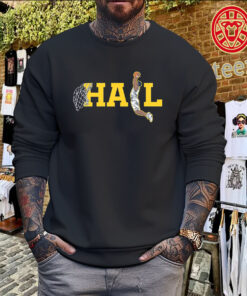 Hail Dunk Michigan Wolverines Shirt - Basketball Fan Tee MK Sweater