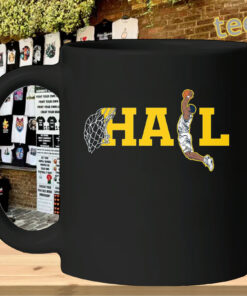 Hail Dunk Michigan Wolverines Shirt - Basketball Fan Tee mug-design