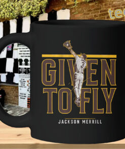 Jackson Merrill Given to Fly mug-design