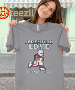 Jeremiyah Love Shirt – Arizona Retro Pixel Baller women-classic