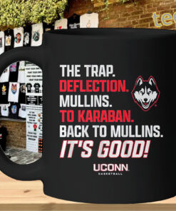 Karaban to Mullins UConn Basketball Shirt-mug-design