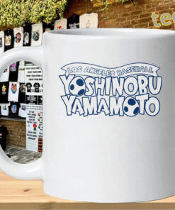 LA Pitching Fan Tee-mug-design