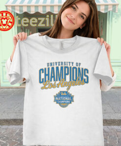 LA University of Champions Shirt women-classic