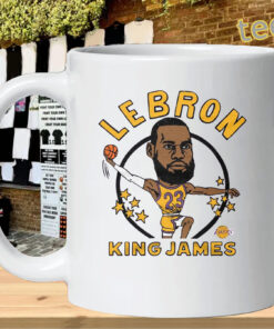 LeBron James Caricature mug-design