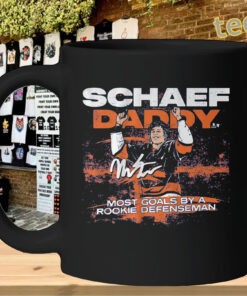 Matthew Schaefer Daddy Rookie Defenseman Goal Record mug-design