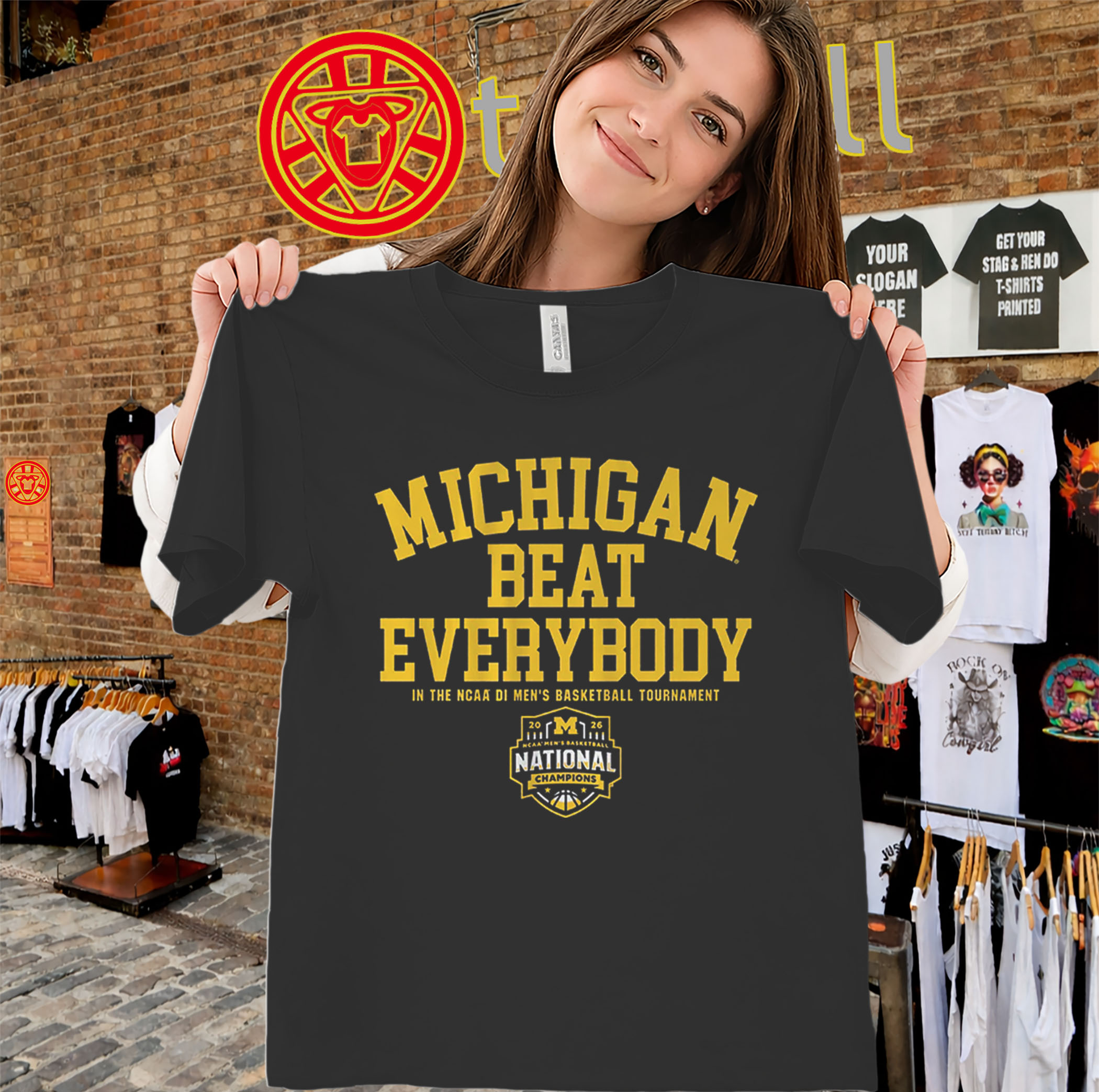 Michigan Wolverines 2026 Champs Shirt women-classic
