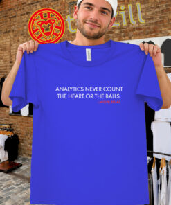 Miguel Rojas Shirt – Analytics Never Count Heart Tee
