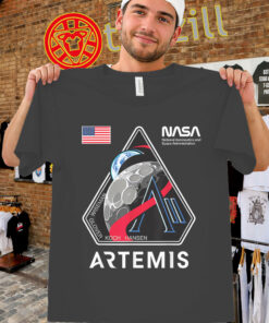 NASA Artemis II Patch Logo Tee - Moon Program 2026 Shirt