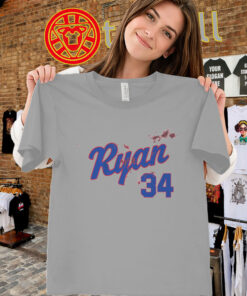 Nolan Ryan 30 Bloody Shirt women-classic