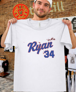 Nolan Ryan 30 Bloody Tee – Vintage Baseball Pitcher Shirt