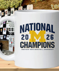 Official Michigan 2026 Champions Shirt Mug
