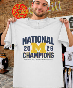 Official Michigan 2026 Champions Shirt men-unisex