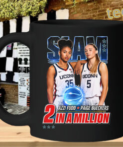 Paige Bueckers And Azzi Fudd Friends Tee-mug-design