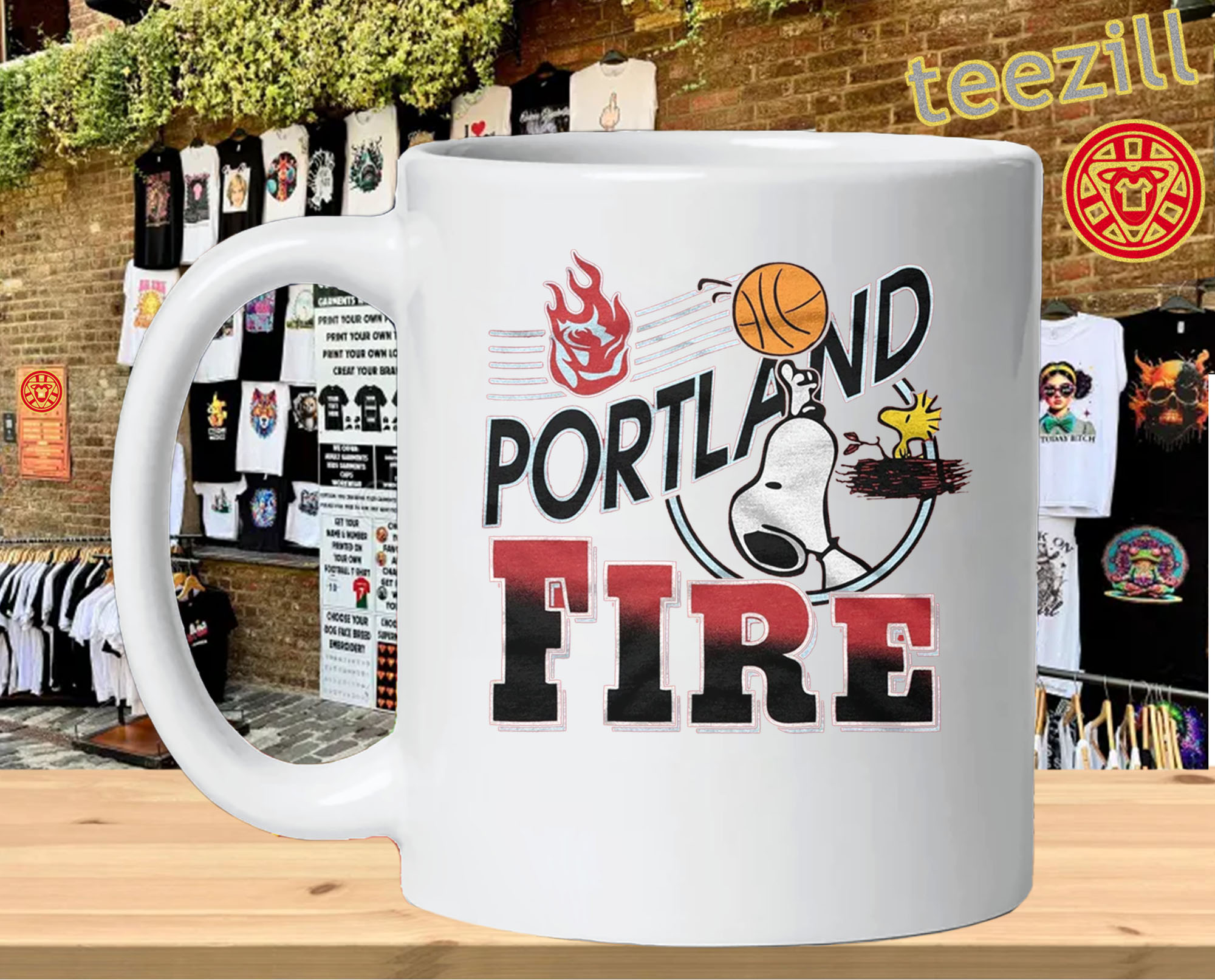 Peanuts MLS Fan Tee mug-design