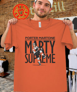 Porter Martone Marty Supreme Shirt - Philly Hockey Legend