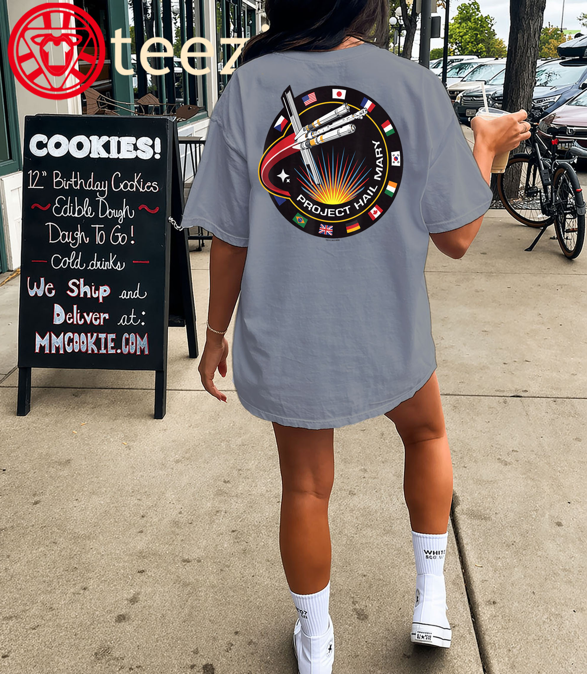 Project Hail Mary Mission Badge Shirt gift