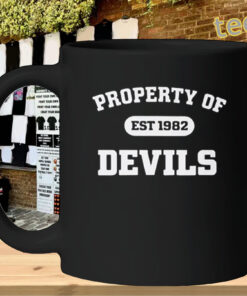 Property Of Devils Est 1982 Shirt – Hockey Team mug-design