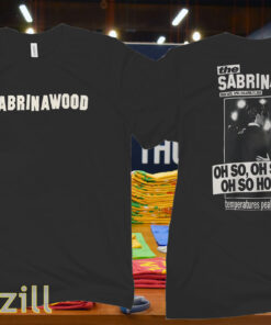 Sabrina Carpenter Desert Festival Shirt - Wood Post Graphic Tee