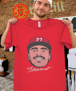 Sal Stewart Cincinnati Reds Shirt – Big Face Caricature Tee