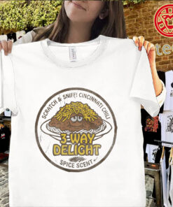Scratch N Sniff Cincinnati 3 Way Shirt