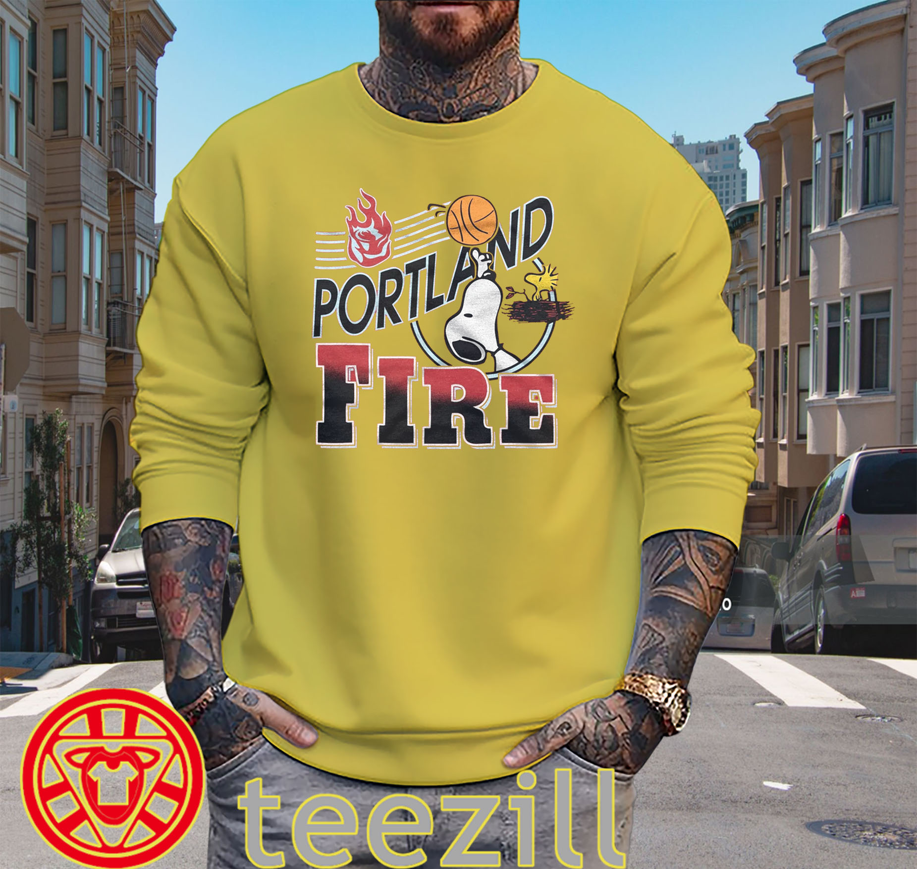 Soccer Peanuts MLS Fan Tee swaeters