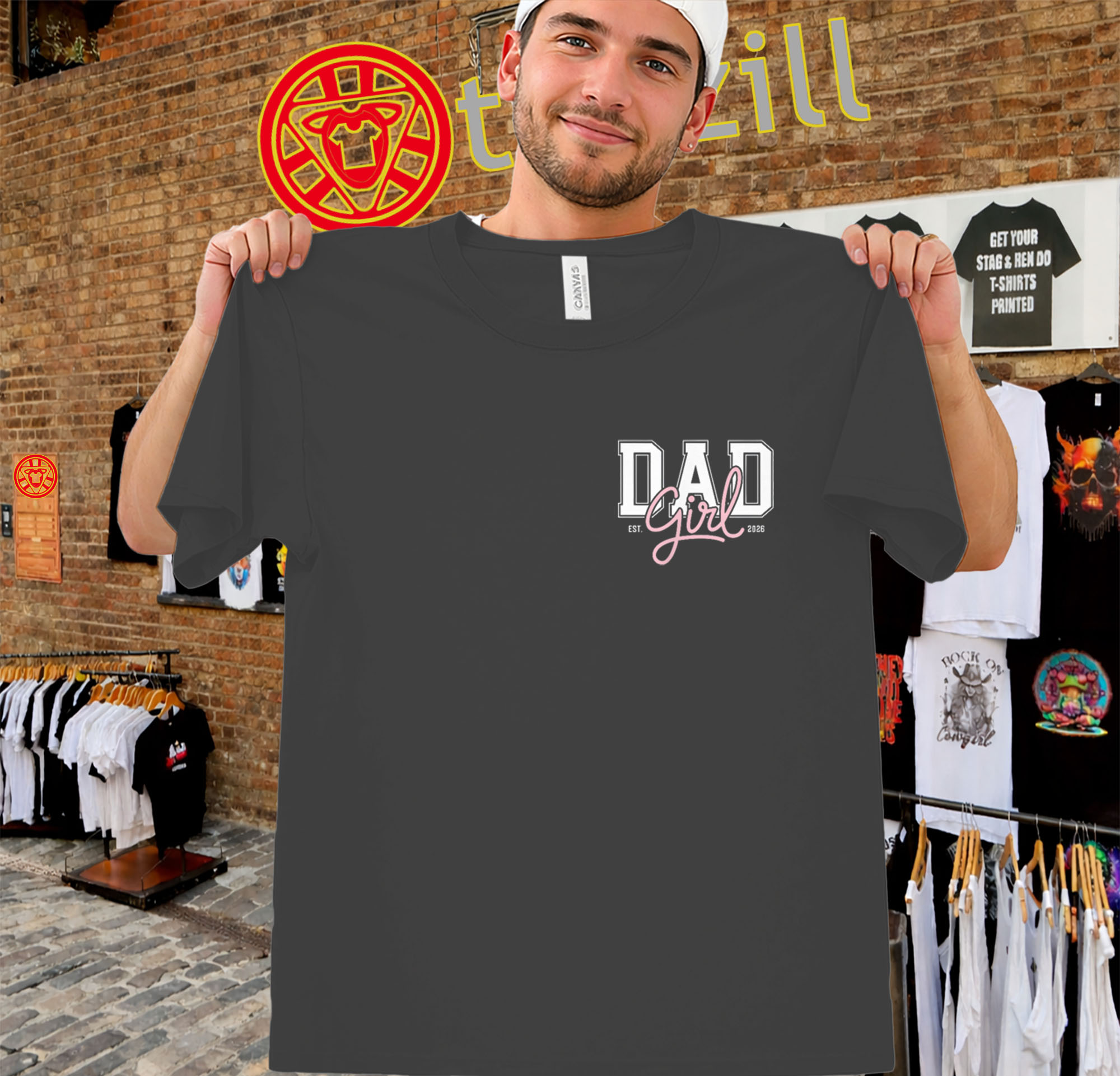 Soon To Be Daddy 2026 Shirt - Baby Girl New Dad Tee