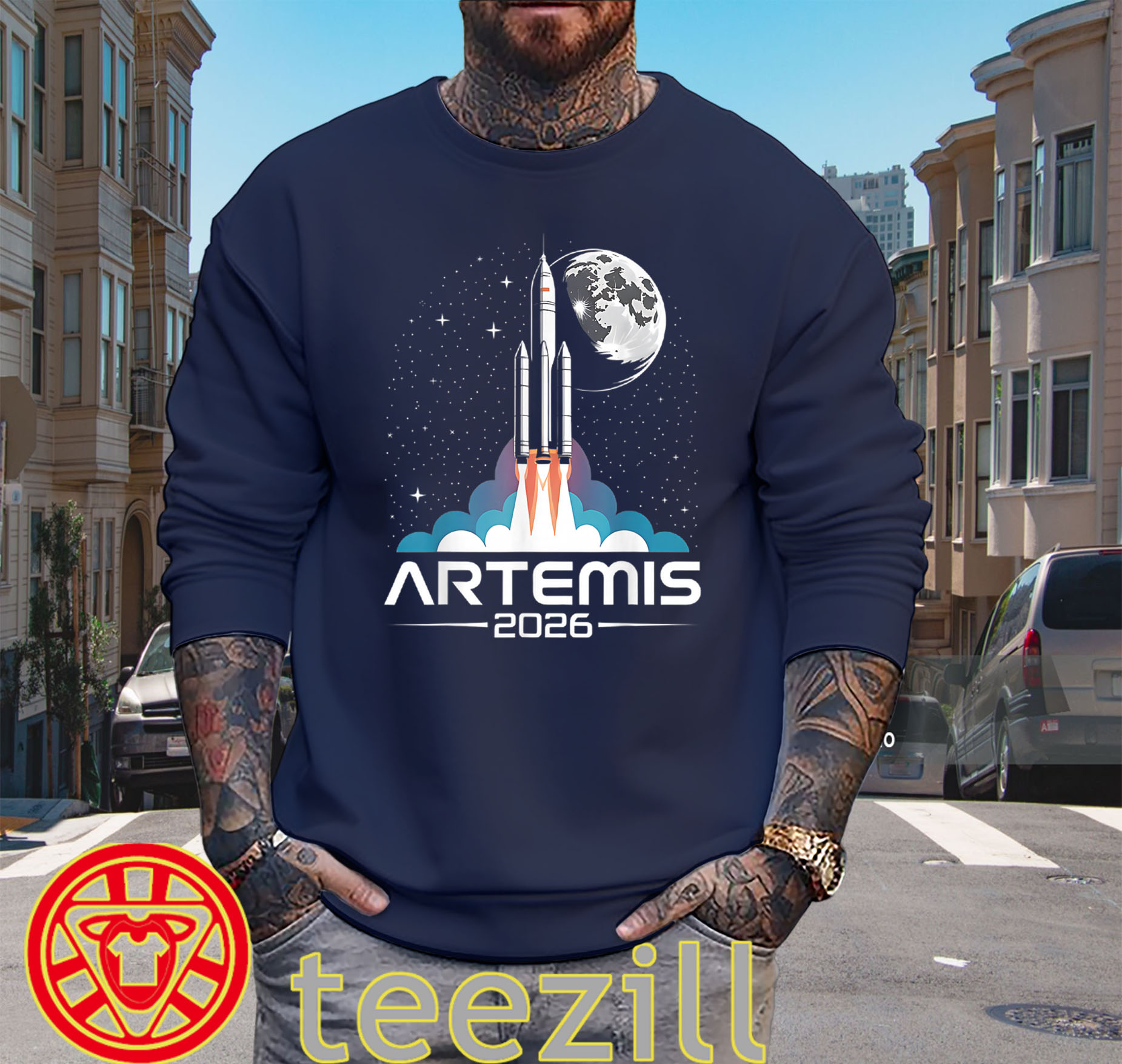 Space Mission Vibe Tee-swaeters