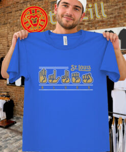 St Louis Blues ASL Shirt – Awareness Night Hockey Tee