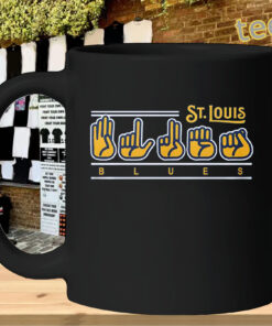 St Louis Blues ASL mug-design