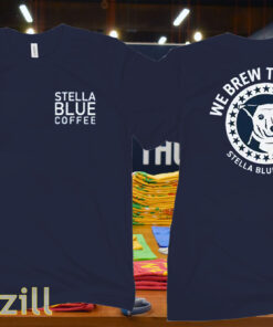 Stella Blue Coffee Rescue Shirt