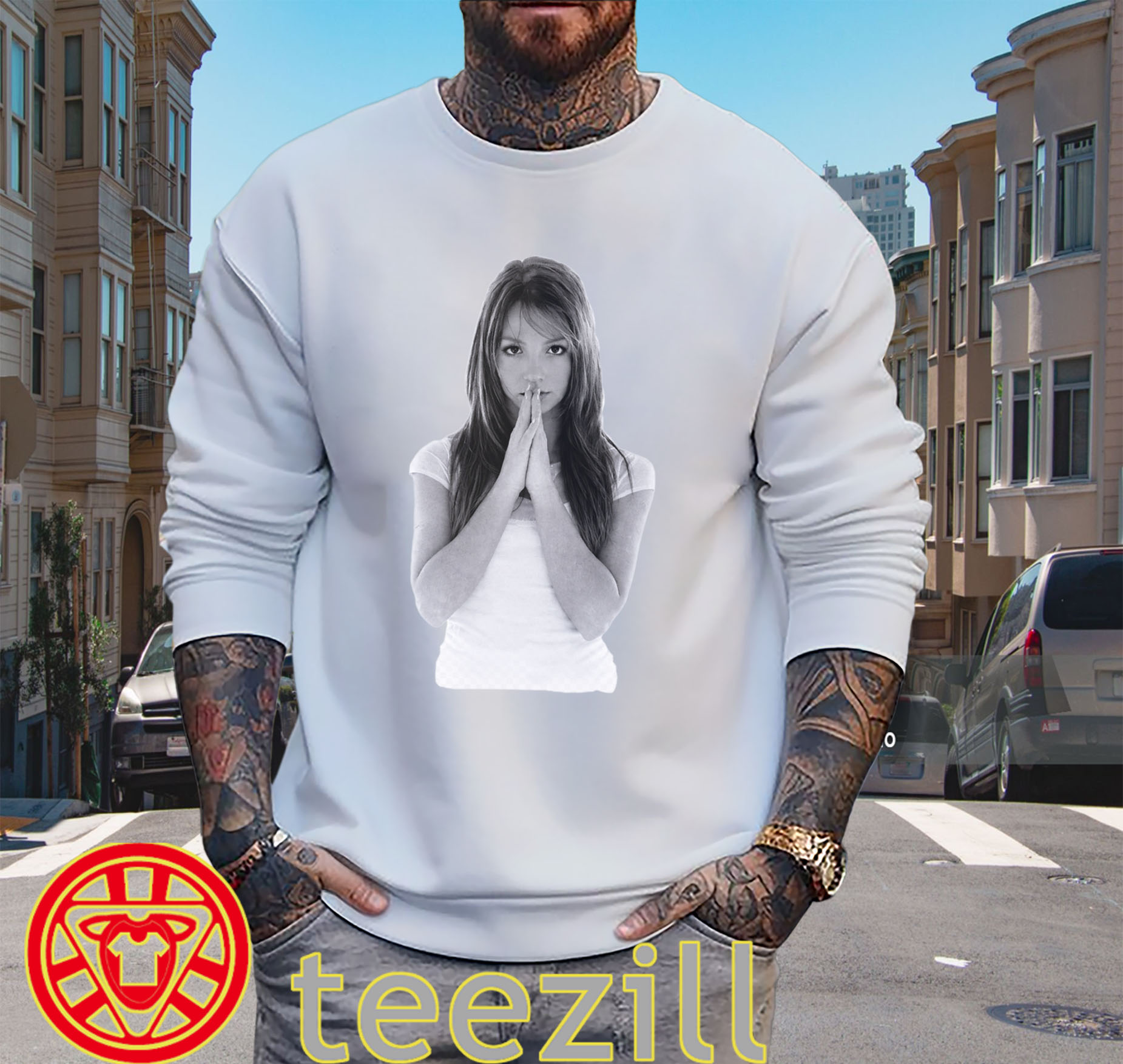 The Boys Laz Alonso Britney Spears-swaeters