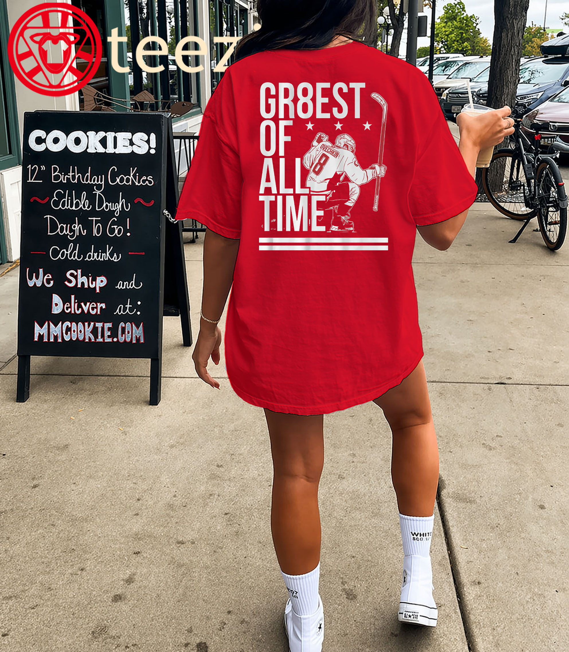 The Gr8est Of All Time Ovechkin Shirt Tee -classic