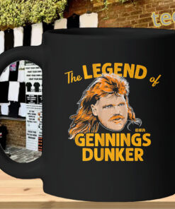 The Legend of Gennings Dunker mug-design