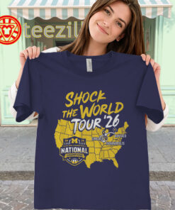 The Michigan Wolverines 2026 Champions Shirt women-classic