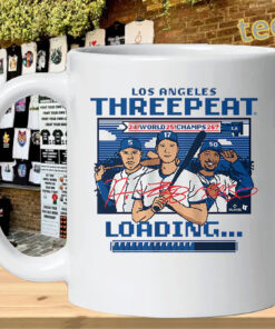 Threepeat Loading Shirt-mug-design