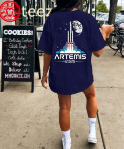 To The Moon Artemis Launch Shirt