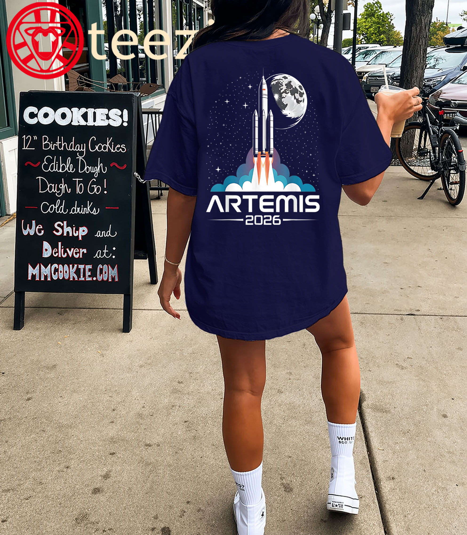 To The Moon Artemis Launch Shirt