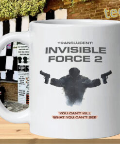Translucent Invisible Force 2 mug-design