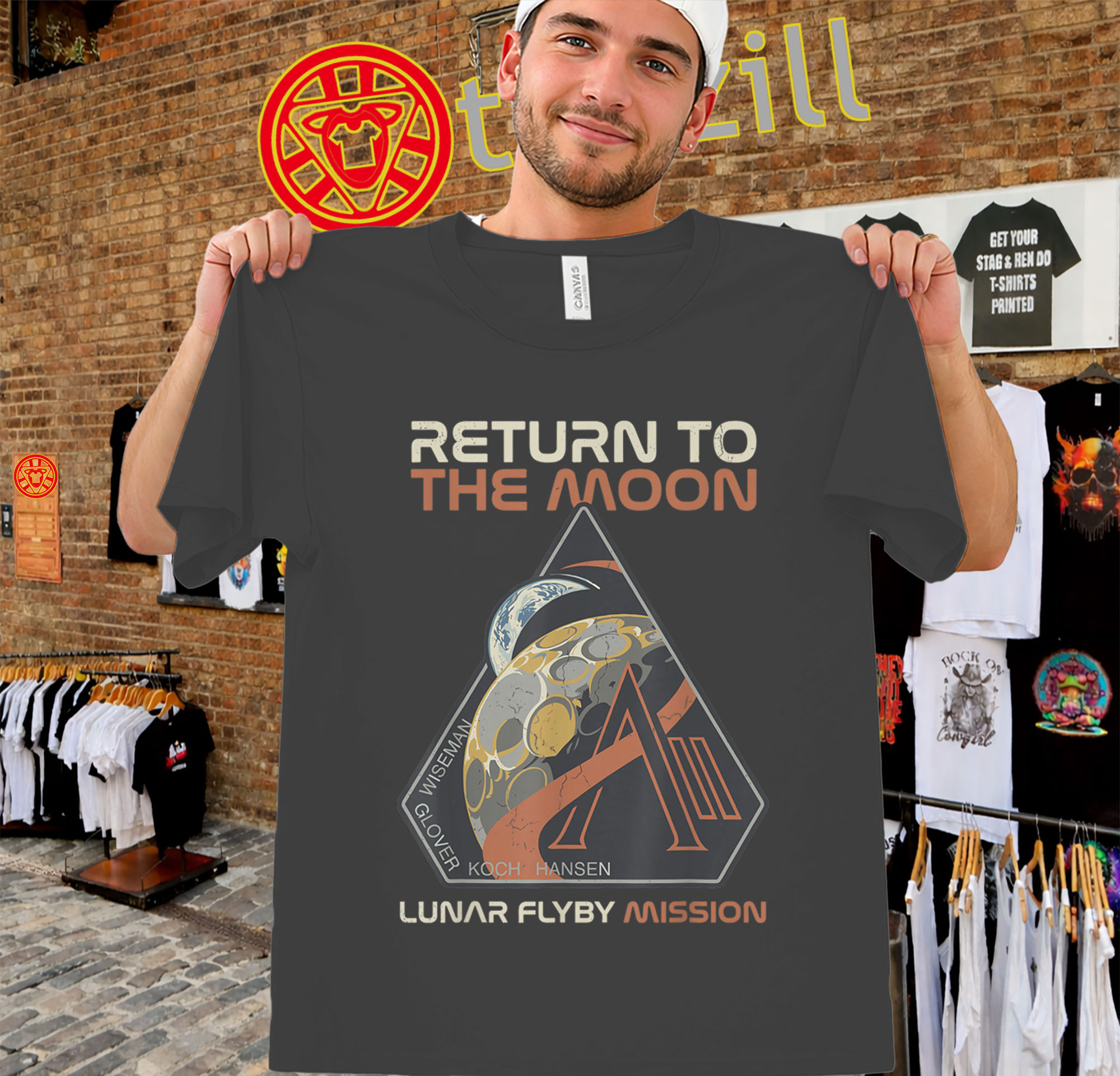 Vintage Artemis II Moon Return Shirt - Retro NASA Mission Tee