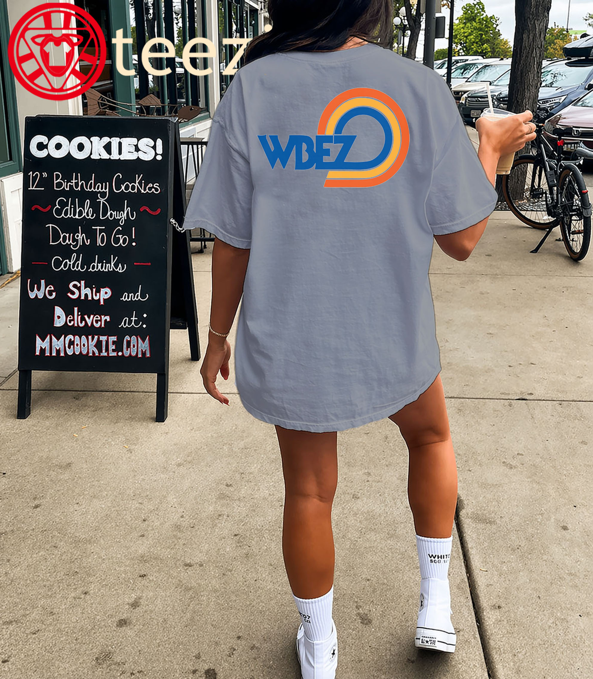 WBEZ Chicago Vintage Logo Shirt - Public Radio Fan Tee classic