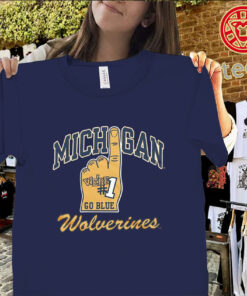Wolverines Number One Shirt-classic