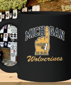 Wolverines Number One mug-design