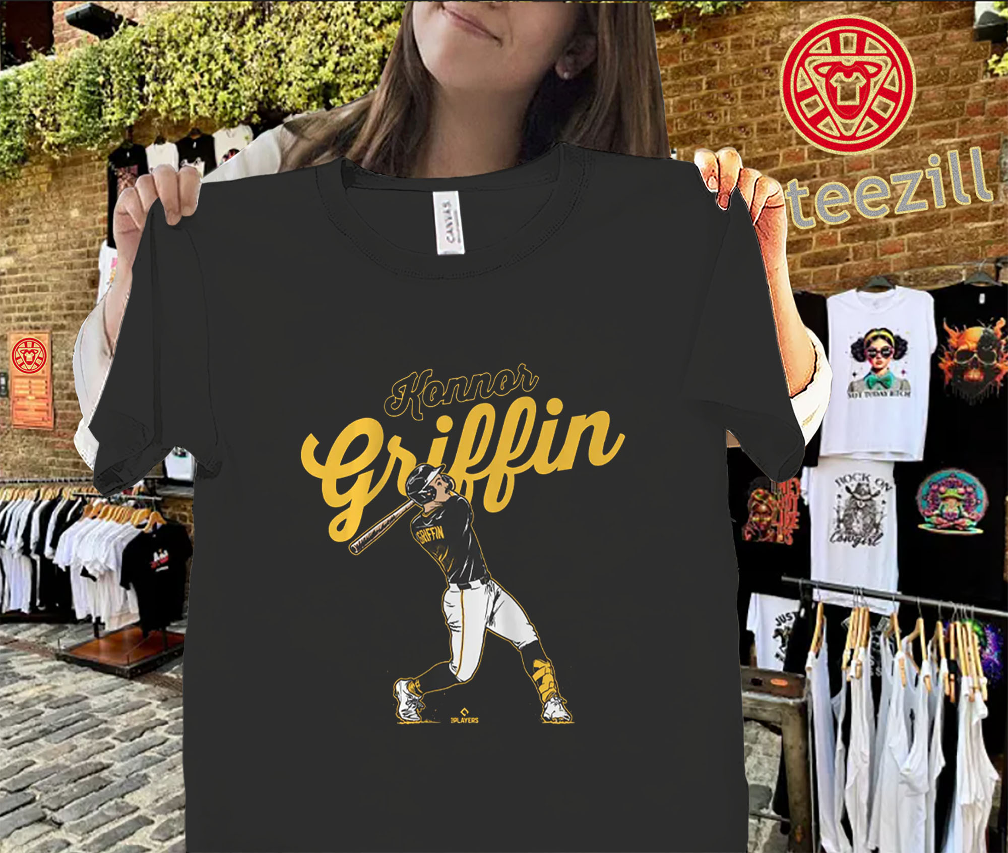 Konnor Griffin Slugger Swing Pittsburgh baseball tee future star shirt