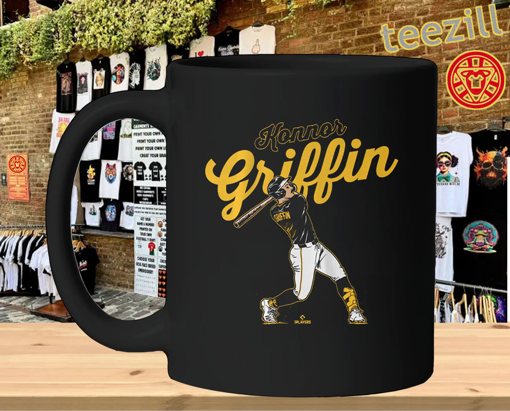 Konnor Griffin Slugger Swing Pittsburgh baseball tee future star mug